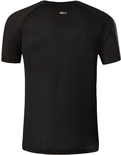 jeansian Hombre Camisetas Deportivas Wicking Quick Dry tee T-Shirt Sport Tops LSL133 (US XL(180-185cm 75-80kg), LSL013_Black) jeansian Hombre Camisetas Deportivas Wicking Quick Dry tee T-Shirt Sport Tops LSL133 (US XL(180-185cm 75-80kg), LSL013_Black)