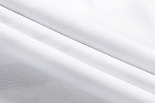 jeansian Hombre Camisetas Deportivas Wicking Quick Dry tee T-Shirt Sport Tops LSL133 White S jeansian Hombre Camisetas Deportivas Wicking Quick Dry tee T-Shirt Sport Tops LSL133 White S