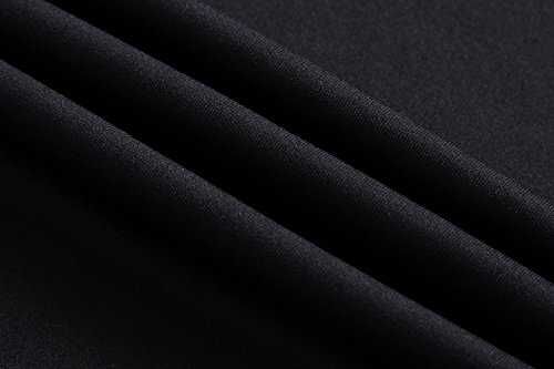 jeansian Hombres Verano Deportes Wicking Transpirable Quick Dry Short Sleeve T-Shirts Tops Running Training tee LSL069 Black XL jeansian Hombres Verano Deportes Wicking Transpirable Quick Dry Short Sleeve T-Shirts Tops Running Training tee LSL069 Black XL