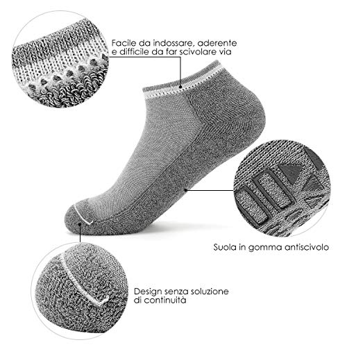 Jeelet Calcetines Pilates,2 pcs Calcetines Pilates Yoga Barra Ballet Fitness, Danza, Ballet, Danza Casera Descalzo, Negro y Gris Jeelet Calcetines Pilates,2 pcs Calcetines Pilates Yoga Barra Ballet Fitness, Danza, Ballet, Danza Casera Descalzo, Negro y Gris
