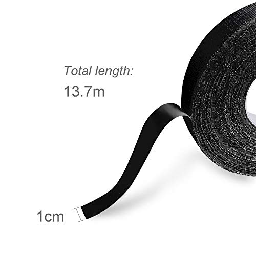 JEEZAO 5 Piezas BJJ Cinta Adhesiva Deportiva,Proteger el Dedo Tape para Escalada,Fútbol, Portero, Golfistas, Baloncesto,Crossfit,Voleibol 1CM/1.5CM x 13.7M.