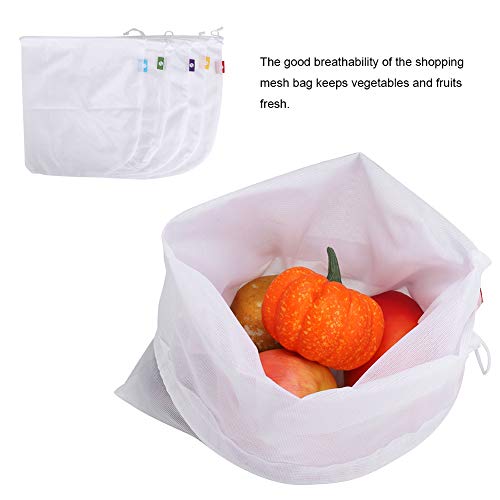 Jeffergarden 5 Piezas Multifuncional Reutilizable Plegable Fruta Vegetal Caramelo Malla Almacenamiento Bolsa de Compras con cordón para Viajes y al Aire Libre(Aleatorio) Jeffergarden 5 Piezas Multifuncional Reutilizable Plegable Fruta Vegetal Caramelo Malla Almacenamiento Bolsa de Compras con cordón para Viajes y al Aire Libre(Aleatorio)