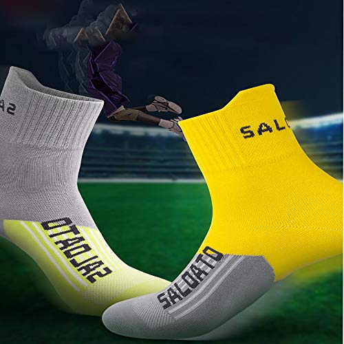 JEPOZRA Calcetines deportivos transpirable desodorante Calcetines para baloncesto running ciclismo trekking yoga Runing para, Térmicos, Transpirables, Acolchados y Anti-rozaduras JEPOZRA Calcetines deportivos transpirable desodorante Calcetines para baloncesto running ciclismo trekking yoga Runing para, Térmicos, Transpirables, Acolchados y Anti-rozaduras