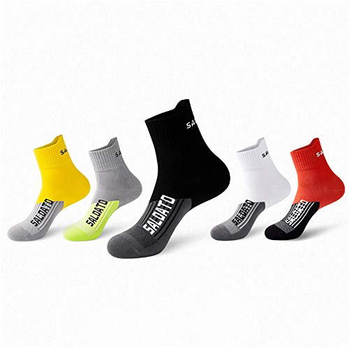 JEPOZRA Calcetines deportivos transpirable desodorante Calcetines para baloncesto running ciclismo trekking yoga Runing para, Térmicos, Transpirables, Acolchados y Anti-rozaduras JEPOZRA Calcetines deportivos transpirable desodorante Calcetines para baloncesto running ciclismo trekking yoga Runing para, Térmicos, Transpirables, Acolchados y Anti-rozaduras