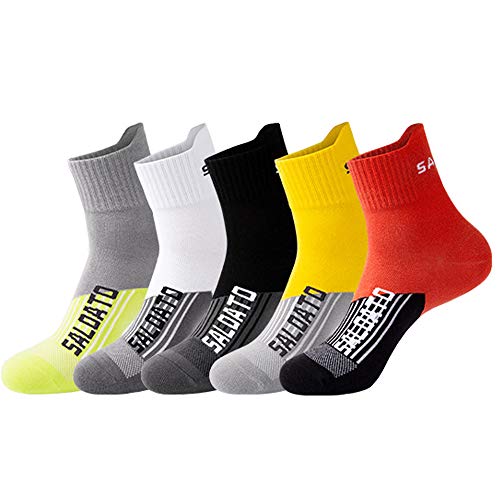 JEPOZRA Calcetines deportivos transpirable desodorante Calcetines para baloncesto running ciclismo trekking yoga Runing para, Térmicos, Transpirables, Acolchados y Anti-rozaduras JEPOZRA Calcetines deportivos transpirable desodorante Calcetines para baloncesto running ciclismo trekking yoga Runing para, Térmicos, Transpirables, Acolchados y Anti-rozaduras
