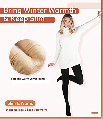 JEPOZRA leggings para mujer, cálido Otoño e invierno terciopelo elástico Leggings pantalones, grueso forro polar forrado térmico elástico mallas para niña mujer (Complexión, M) JEPOZRA leggings para mujer, cálido Otoño e invierno terciopelo elástico Leggings pantalones, grueso forro polar forrado térmico elástico mallas para niña mujer (Complexión, M)