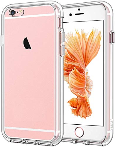 JETech Funda para iPhone 6s y iPhone 6, Carcasa Anti-Choques y Anti-Arañazos, Transparente JETech Funda para iPhone 6s y iPhone 6, Carcasa Anti-Choques y Anti-Arañazos, Transparente