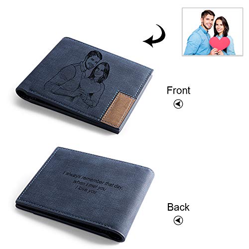jewelora Cartera Billetera Personalizado de Foto Hombre Plegable Cuero Regalo Cartera de Cuero para Hombre Regalo para él Pareja Novio Esposo Papá Hijo Familia Hermano en Aniversario Cumpleaños jewelora Cartera Billetera Personalizado de Foto Hombre Plegable Cuero Regalo Cartera de Cuero para Hombre Regalo para él Pareja Novio Esposo Papá Hijo Familia Hermano en Aniversario Cumpleaños