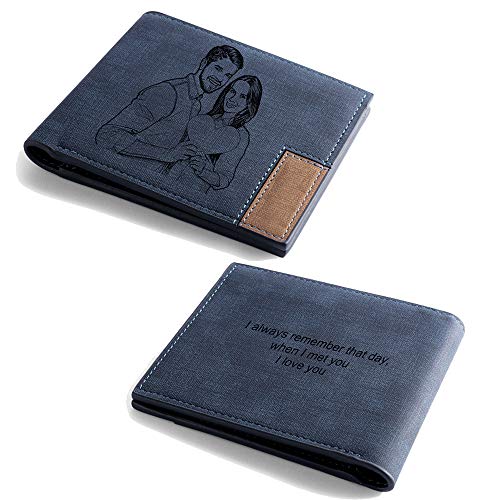 jewelora Cartera Billetera Personalizado de Foto Hombre Plegable Cuero Regalo Cartera de Cuero para Hombre Regalo para él Pareja Novio Esposo Papá Hijo Familia Hermano en Aniversario Cumpleaños jewelora Cartera Billetera Personalizado de Foto Hombre Plegable Cuero Regalo Cartera de Cuero para Hombre Regalo para él Pareja Novio Esposo Papá Hijo Familia Hermano en Aniversario Cumpleaños
