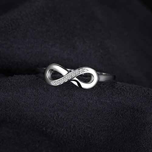 JewelryPalace Anillo infinito Amor Eterno de Circonia Cúbica Aniversario Promesa de Plata de ley 925 Tamaño 14 JewelryPalace Anillo infinito Amor Eterno de Circonia Cúbica Aniversario Promesa de Plata de ley 925 Tamaño 14