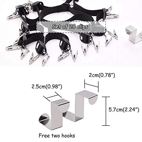 JEZOMONY Estante de Tapa, montado en la Puerta y en la Pared 20 Gorras de béisbol Organizador Colgador Toallas Bastidores Ganchos de Armario, Adecuado para Sombreros, Bufandas, Bolsos (1 Paquete) JEZOMONY Estante de Tapa, montado en la Puerta y en la Pared 20 Gorras de béisbol Organizador Colgador Toallas Bastidores Ganchos de Armario, Adecuado para Sombreros, Bufandas, Bolsos (1 Paquete)