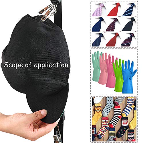 JEZOMONY Estante de Tapa, montado en la Puerta y en la Pared 20 Gorras de béisbol Organizador Colgador Toallas Bastidores Ganchos de Armario, Adecuado para Sombreros, Bufandas, Bolsos (1 Paquete) JEZOMONY Estante de Tapa, montado en la Puerta y en la Pared 20 Gorras de béisbol Organizador Colgador Toallas Bastidores Ganchos de Armario, Adecuado para Sombreros, Bufandas, Bolsos (1 Paquete)