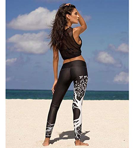 JFAN Pantalones de Yoga Mujer Patrón de árbol Leggings Mujer Pilates Pantalones de Chándal de Jogging Holgados Pantalones Deportivos Push Up Leggings Athletic Fitness JFAN Pantalones de Yoga Mujer Patrón de árbol Leggings Mujer Pilates Pantalones de Chándal de Jogging Holgados Pantalones Deportivos Push Up Leggings Athletic Fitness