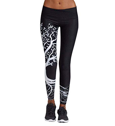 JFAN Pantalones de Yoga Mujer Patrón de árbol Leggings Mujer Pilates Pantalones de Chándal de Jogging Holgados Pantalones Deportivos Push Up Leggings Athletic Fitness JFAN Pantalones de Yoga Mujer Patrón de árbol Leggings Mujer Pilates Pantalones de Chándal de Jogging Holgados Pantalones Deportivos Push Up Leggings Athletic Fitness