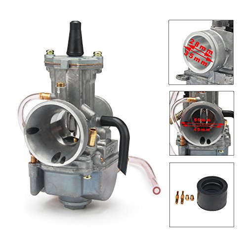 Jfg Racing PWK 28 Carburador Power Jet de 28 mm para cuatrimotos, quads, motos de cross y scooters. Jfg Racing PWK 28 Carburador Power Jet de 28 mm para cuatrimotos, quads, motos de cross y scooters.