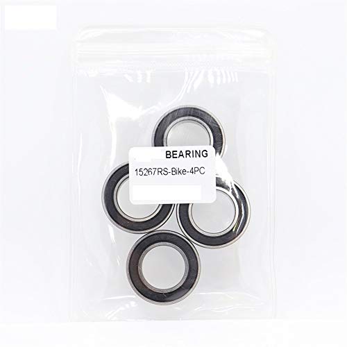 Jhgyrtu Rodamientos de Bolas 15267-2RS cojinete de Bolas de Acero Cromado 15x26x7mm de Goma sellada 15267RS Bicicletas Rodamientos Suavemente for América del Cubo Trasero Clásico Jhgyrtu Rodamientos de Bolas 15267-2RS cojinete de Bolas de Acero Cromado 15x26x7mm de Goma sellada 15267RS Bicicletas Rodamientos Suavemente for América del Cubo Trasero Clásico