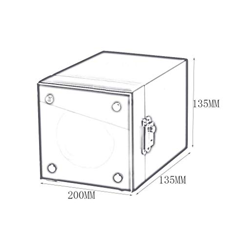 JHSHENGSHI Enrollador de Reloj, Dispositivo de Mesa de Movimiento automático Caja de bobinado de Reloj Agitador Caja de Reloj automática Caja de colocación de Reloj de Reloj oscilante de bobinado