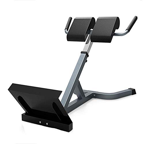 JHSHENGSHI Silla Romana, Entrenador Abdominal Profesional, multifunción Plegable, con Soporte de Rodilla oscilante para Abdominales Laterales, Banco de hiperextensión con diseño Innovador antidesl JHSHENGSHI Silla Romana, Entrenador Abdominal Profesional, multifunción Plegable, con Soporte de Rodilla oscilante para Abdominales Laterales, Banco de hiperextensión con diseño Innovador antidesl