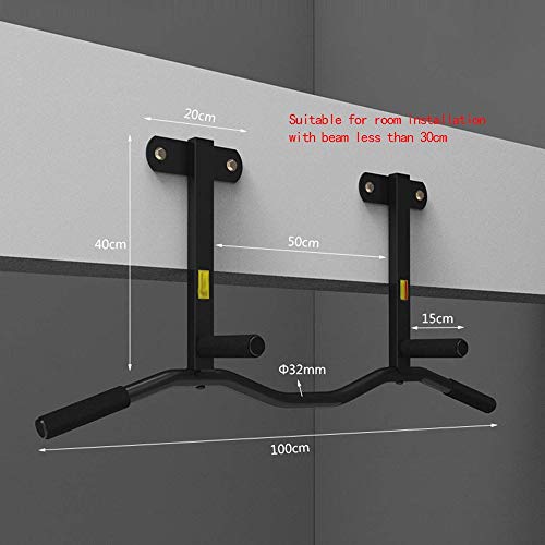JIADUOBAO -E Barra horizontal, palanca de dominadas/dominadas multifunción, entrenador de control de acceso resistente para gimnasio en casa, barra horizontal de pared E (color: negro) JIADUOBAO -E Barra horizontal, palanca de dominadas/dominadas multifunción, entrenador de control de acceso resistente para gimnasio en casa, barra horizontal de pared E (color: negro)