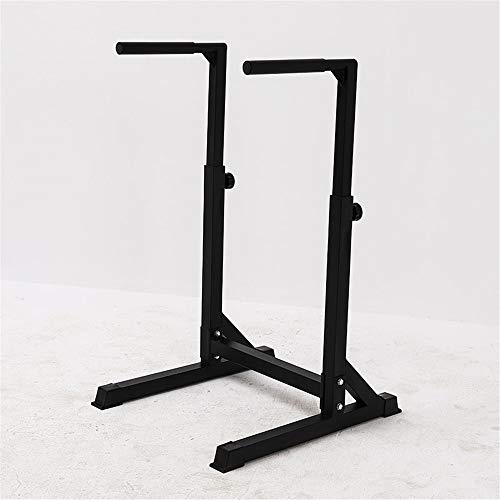 JIAGU Estación Dip Heavy Duty Soporte Gimnasio en casa Paralelo estación de Entrenamiento Barra de Pecho Ejercicio de tríceps Rutina de Ejercicio (Color : As Shown, Size : 65x76cm) JIAGU Estación Dip Heavy Duty Soporte Gimnasio en casa Paralelo estación de Entrenamiento Barra de Pecho Ejercicio de tríceps Rutina de Ejercicio (Color : As Shown, Size : 65x76cm)