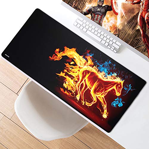JIALONG Grande Alfombrilla de Ratón Ordenador XXL (900x400x3mm) Speed Gaming Mouse Pad con Superficie de Tela Suave, precisión y Velocidad mejoradas, diseñada para Videojuegos Gamers JIALONG Grande Alfombrilla de Ratón Ordenador XXL (900x400x3mm) Speed Gaming Mouse Pad con Superficie de Tela Suave, precisión y Velocidad mejoradas, diseñada para Videojuegos Gamers
