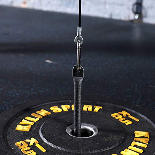 Jiamins Simple Ajustable Fitness DIY Polea Cable PU de Alambre de Acero Recubierto de la Cuerda del Brazo de Bíceps Triceps Blaster Jiamins Simple Ajustable Fitness DIY Polea Cable PU de Alambre de Acero Recubierto de la Cuerda del Brazo de Bíceps Triceps Blaster