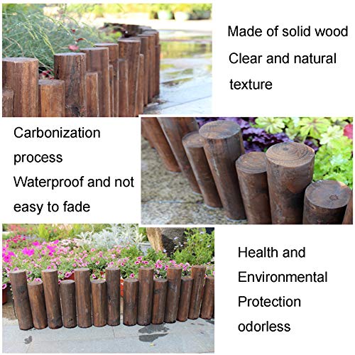 JIANFEI-Valla de jardín Valla De Madera Barrera De Jardin, Bricolaje Al Aire Libre Patio Jardín Corto, Doblando Balcón Decoración, Suelo Dividir, 9 Tamaños (Size : 90X10/15CM) JIANFEI-Valla de jardín Valla De Madera Barrera De Jardin, Bricolaje Al Aire Libre Patio Jardín Corto, Doblando Balcón Decoración, Suelo Dividir, 9 Tamaños (Size : 90X10/15CM)