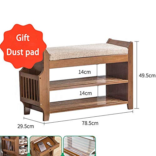 JIAYUAN Zapateros Zapatero Banco con cajones con 2 estantes for Cambiar los Zapatos Banco for Pasillo Zapatero Madera Recibidor Rodamiento Peso 120 kg Armario Zapatero (Size : 80cm/31.5in) JIAYUAN Zapateros Zapatero Banco con cajones con 2 estantes for Cambiar los Zapatos Banco for Pasillo Zapatero Madera Recibidor Rodamiento Peso 120 kg Armario Zapatero (Size : 80cm/31.5in)