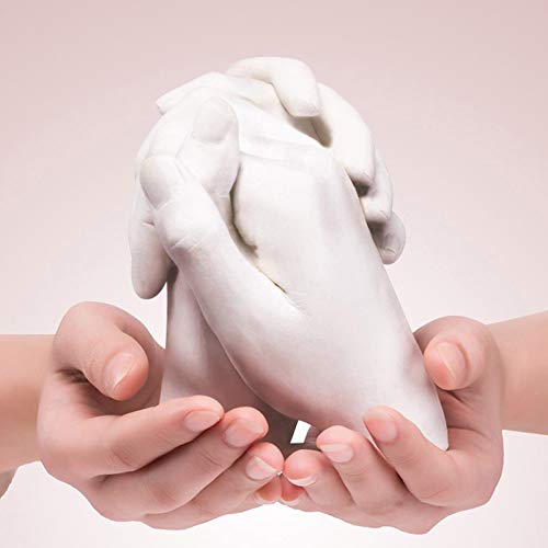 jieGorge Inicio DIY, Kit de Molde de Manos de Recuerdo, Grande | Kit de moldura de Estatua de Yeso para Bricolaje, para el día de San Valentín (Multicolor) jieGorge Inicio DIY, Kit de Molde de Manos de Recuerdo, Grande | Kit de moldura de Estatua de Yeso para Bricolaje, para el día de San Valentín (Multicolor)