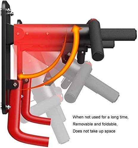 Jilisay Pull-up Barras de Pared-montan Chin Encima de Bar, Plegable Resistencia Venda del Ejercicio de Barra Fija, Gimnasio Fuerza Equipo de la Aptitud, GAGEAA de Carga de 300 kg Barras de Gimnasio