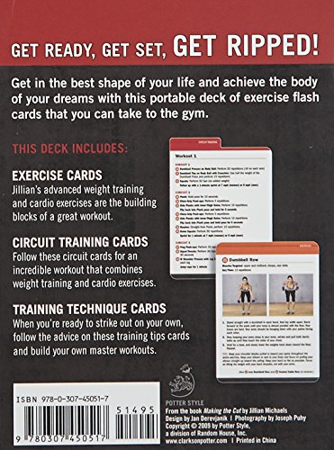 Jillian Michaels Hot Bod In A Box: Kick Butt with 50 Exercises from TV's Toughest Trainer