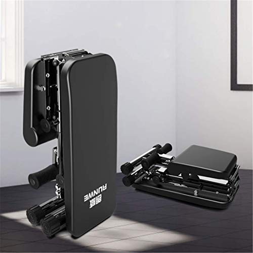 JIN GUI Banco de Mancuernas para Silla de Fitness, Banco de Mancuernas Multifuncional Ajustable, Tabla de Abdominales Multifuncional para el hogar, Press de banca Plegable de Fitness Abdominal JIN GUI Banco de Mancuernas para Silla de Fitness, Banco de Mancuernas Multifuncional Ajustable, Tabla de Abdominales Multifuncional para el hogar, Press de banca Plegable de Fitness Abdominal