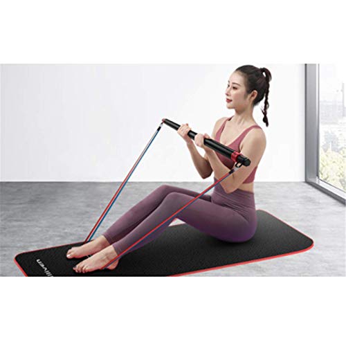JIN GUI Cuerda de tracción Abdominal,cinturón elástico de Press de banca en casa para Entrenamiento de los músculos del Pecho, Barra de Entrenamiento Ajustable JIN GUI Cuerda de tracción Abdominal,cinturón elástico de Press de banca en casa para Entrenamiento de los músculos del Pecho, Barra de Entrenamiento Ajustable