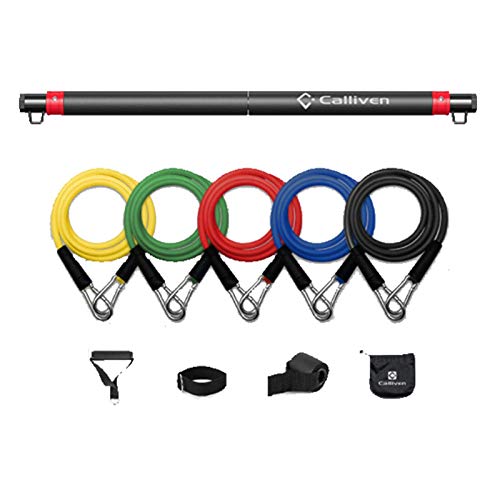 JIN GUI Cuerda de tracción Abdominal,cinturón elástico de Press de banca en casa para Entrenamiento de los músculos del Pecho, Barra de Entrenamiento Ajustable JIN GUI Cuerda de tracción Abdominal,cinturón elástico de Press de banca en casa para Entrenamiento de los músculos del Pecho, Barra de Entrenamiento Ajustable