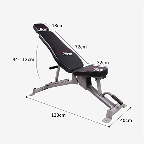 JINDEN Banco de Pesas de Entrenamiento de Fuerza Banco de Peso Ajustable para el Entrenamiento de Mancuernas, Prensa de banca y Entrenamiento de Fuerza para su hogar Gimnasio JINDEN Banco de Pesas de Entrenamiento de Fuerza Banco de Peso Ajustable para el Entrenamiento de Mancuernas, Prensa de banca y Entrenamiento de Fuerza para su hogar Gimnasio