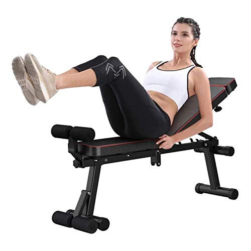 JINDEN Bancos Ajustables Equipo de Entrenamiento de Fuerza de Banco Multiuso Ejercicio y Gimnasio JINDEN Bancos Ajustables Equipo de Entrenamiento de Fuerza de Banco Multiuso Ejercicio y Gimnasio