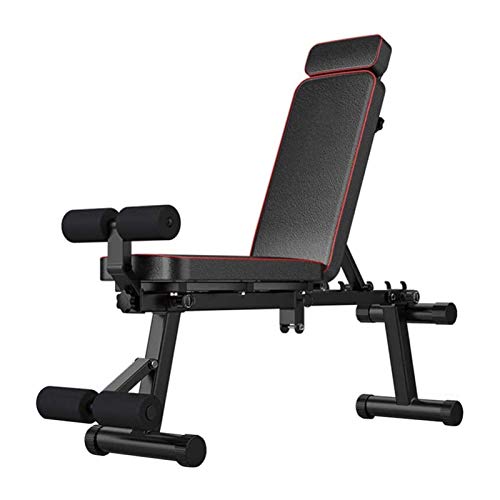 JINDEN Bancos Ajustables Equipo de Entrenamiento de Fuerza de Banco Multiuso Ejercicio y Gimnasio JINDEN Bancos Ajustables Equipo de Entrenamiento de Fuerza de Banco Multiuso Ejercicio y Gimnasio
