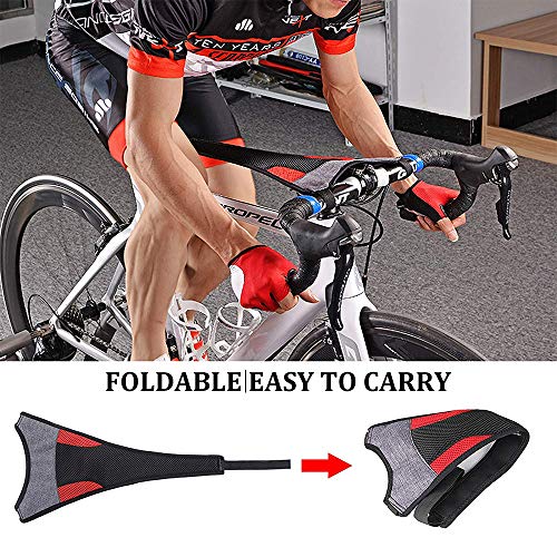 Jinhuaxin Cubierta Sudor para Entrenamiento Bicicleta, Protector de Sudor de Bicicleta, Protector Sudor Bicicleta Carretera para Bicicleta Entrenamiento de Ciclis