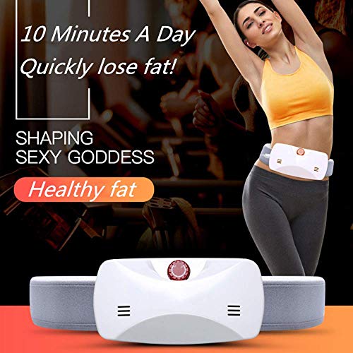 JINQI Vibración Entrenadores Estimulador Cinturón De Tonificación Muscular con Programas De Velocidad Infinitamente Variable Masajeador Corporal para Músculo Abdominal JINQI Vibración Entrenadores Estimulador Cinturón De Tonificación Muscular con Programas De Velocidad Infinitamente Variable Masajeador Corporal para Músculo Abdominal
