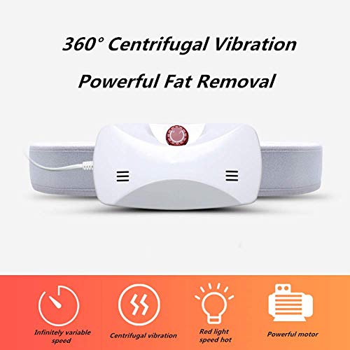 JINQI Vibración Entrenadores Estimulador Cinturón De Tonificación Muscular con Programas De Velocidad Infinitamente Variable Masajeador Corporal para Músculo Abdominal JINQI Vibración Entrenadores Estimulador Cinturón De Tonificación Muscular con Programas De Velocidad Infinitamente Variable Masajeador Corporal para Músculo Abdominal