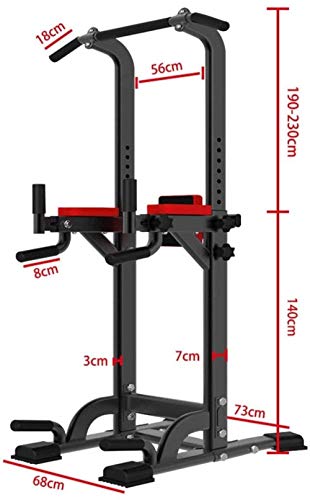 JISHIYU Aptitud Pull-up Equipo de Cubierta Equipo multifunción de Barras horizontales Equipo Deportivo Muscular del cojinete 661Lbs