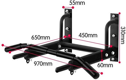 JISHIYU Aptitud Pull-up Equipo de Pull-up Bar Interior Paralelo de Barras horizontales Inicio Barras de Equipos multifunción JISHIYU Aptitud Pull-up Equipo de Pull-up Bar Interior Paralelo de Barras horizontales Inicio Barras de Equipos multifunción