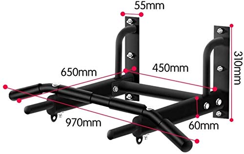 JISHIYU Aptitud Pull-up Equipo de Pull-up Bar Interior Paralelo de Barras horizontales Inicio Barras de Equipos multifunción