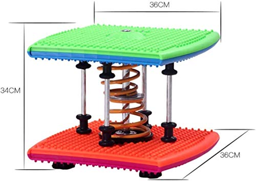 JISHIYU Máquina elíptica Bicicleta elíptica Doble cuerpo de muelle danza máquina de yoga baile condición aeróbica Gira Ejecutar paso a paso con - Gimnasio en casa tonificación entrenamiento de la apti