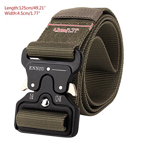 Jiyaru Tactical Rigger Cinturon Ajustable Correas Rappel Batalla Equipo Militar Pesado Banda ejercito verde Jiyaru Tactical Rigger Cinturon Ajustable Correas Rappel Batalla Equipo Militar Pesado Banda ejercito verde