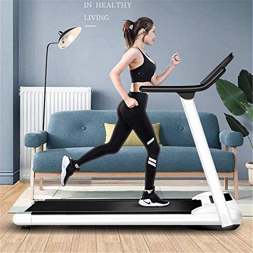 JJSFJH Caminadora eléctrica Plegable, Corta Correr Correr máquina de Fitness con Pantalla LCD for Home Fitness