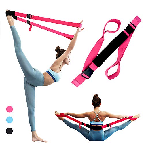 JJunLiM Ampliación de pierna para danza,ballet de apertura suave, bandas de ejercicio de gimnasia,entrenamiento de tracción,correa de yoga para mejorar el estiramiento de las piernas(rojo rosa) JJunLiM Ampliación de pierna para danza,ballet de apertura suave, bandas de ejercicio de gimnasia,entrenamiento de tracción,correa de yoga para mejorar el estiramiento de las piernas(rojo rosa)
