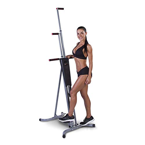 JKLL Máquina trepadora Fitness Stepper Climber Equipo de Ejercicio Escalador Vertical para Gimnasio en casa Ejercicio Stepper Cardio Sistema de Escalada JKLL Máquina trepadora Fitness Stepper Climber Equipo de Ejercicio Escalador Vertical para Gimnasio en casa Ejercicio Stepper Cardio Sistema de Escalada