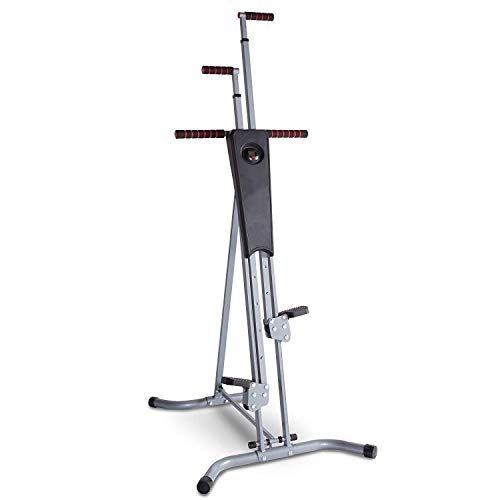 JKLL Máquina trepadora Fitness Stepper Climber Equipo de Ejercicio Escalador Vertical para Gimnasio en casa Ejercicio Stepper Cardio Sistema de Escalada JKLL Máquina trepadora Fitness Stepper Climber Equipo de Ejercicio Escalador Vertical para Gimnasio en casa Ejercicio Stepper Cardio Sistema de Escalada