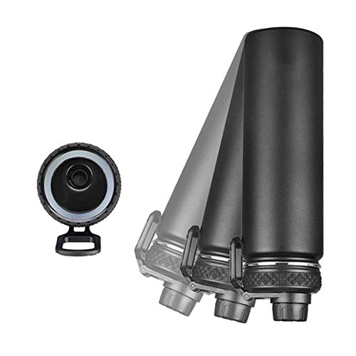 JNWEIYU Mug Tazas Térmicas Botella de Agua de Acero Inoxidable, de Doble Pared con Aislamiento en vacío, Perfecta for Viajar con Fugas Boquilla Tapa de la Prueba, de Gran Capacidad-Negro Sin BPA Free JNWEIYU Mug Tazas Térmicas Botella de Agua de Acero Inoxidable, de Doble Pared con Aislamiento en vacío, Perfecta for Viajar con Fugas Boquilla Tapa de la Prueba, de Gran Capacidad-Negro Sin BPA Free